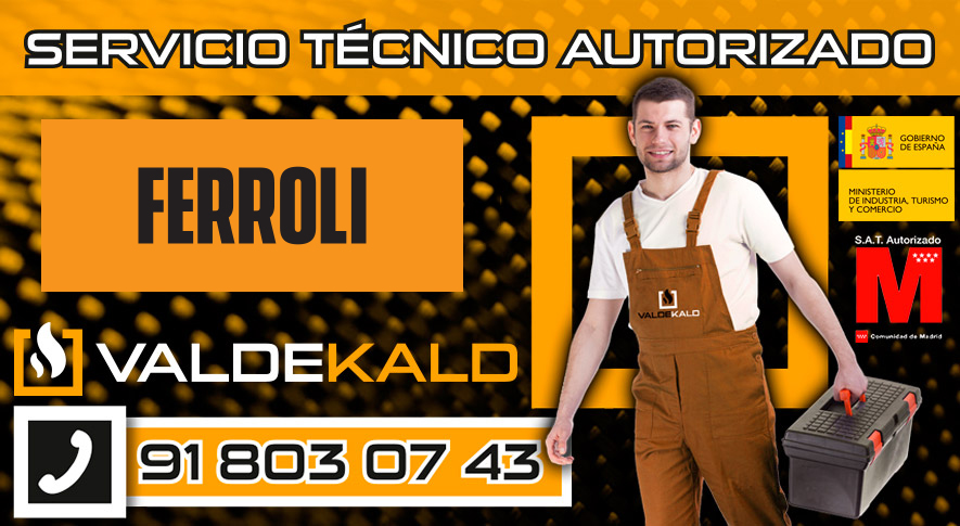 Servicio Técnico Calderas Ferroli en Titulcia